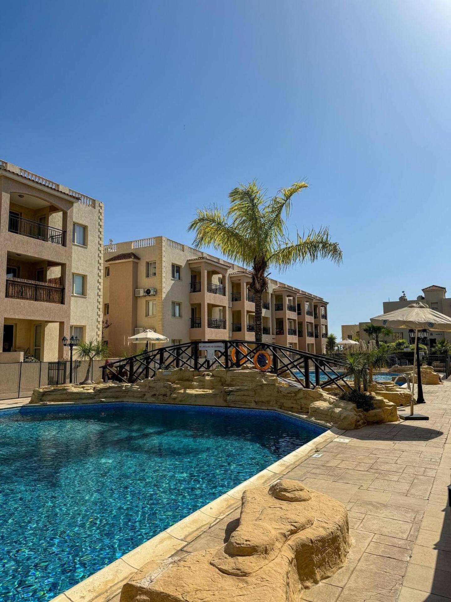 Apartamento Royal-Seacrest Oasis, Pool-Side Paphos Exterior foto